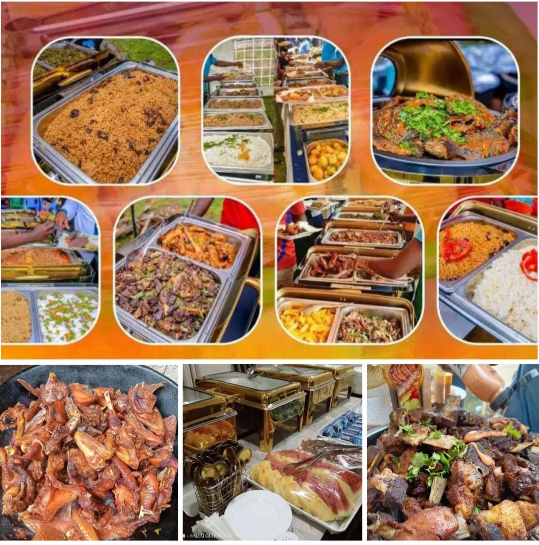 A delicious spread of catered food
